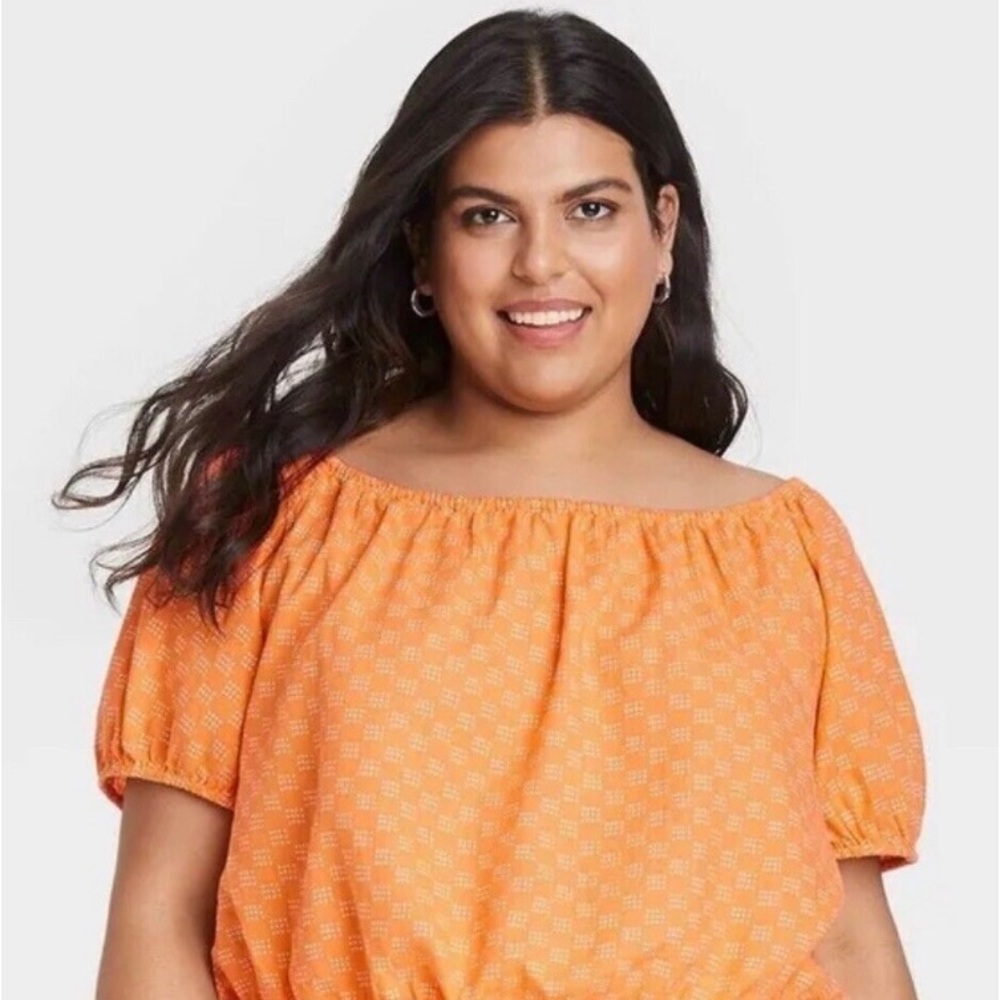 Ava & Viv Crop Top-Sz 3X-NWT
